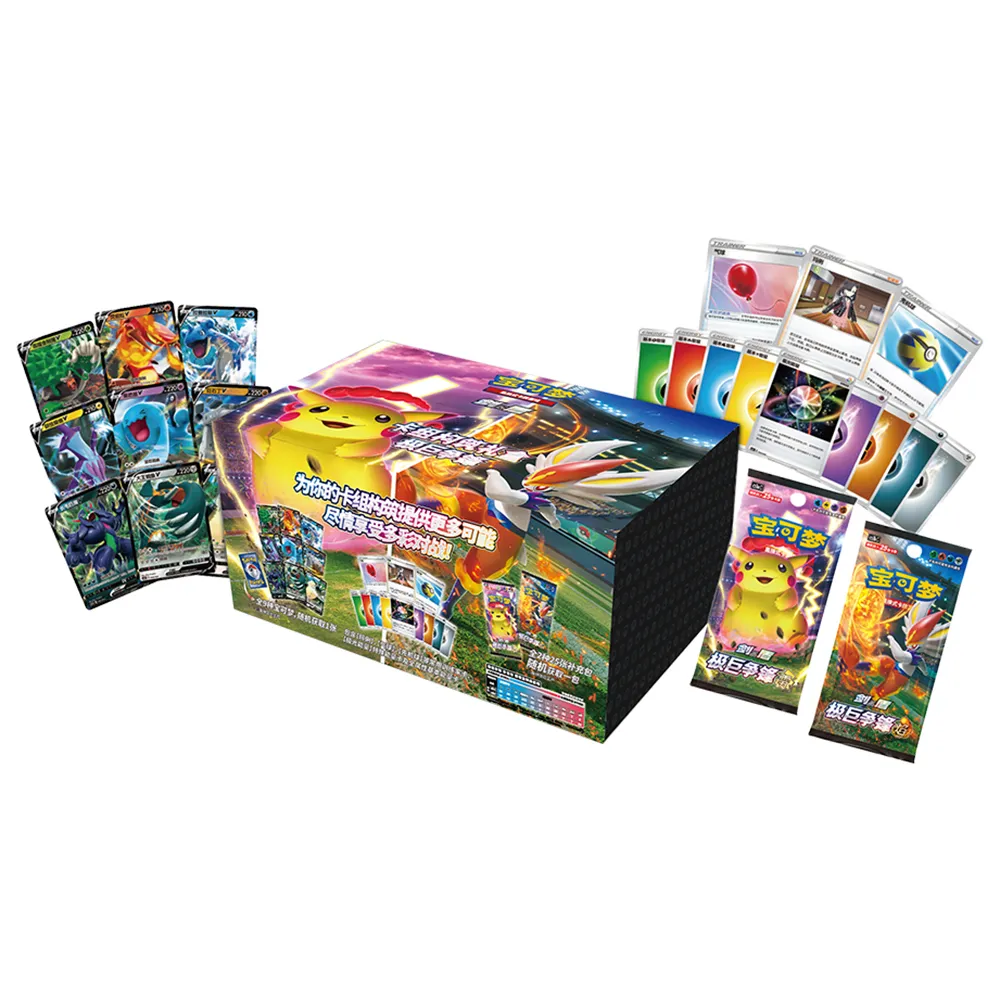 1 Pokémon TCG Gigantamax Showcase Deck Box Collection – Image 1