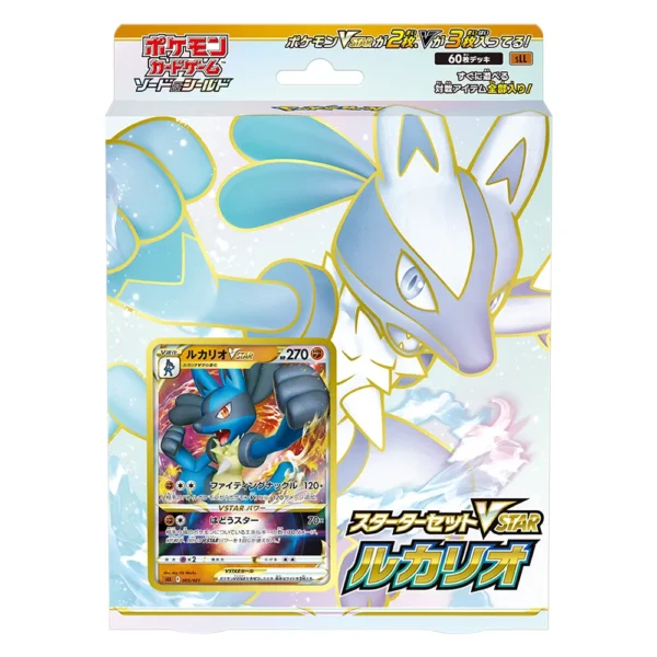 Pokemon Card Game  Lucario VSTAR Sealed Starter deck set Japan
