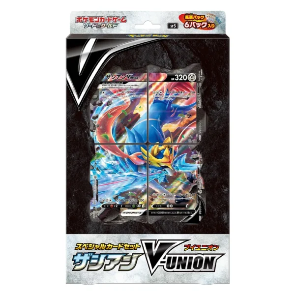 Pokemon Card Sword ＆ ShieldV-UNION Zacian Special Card SetJapan lmport