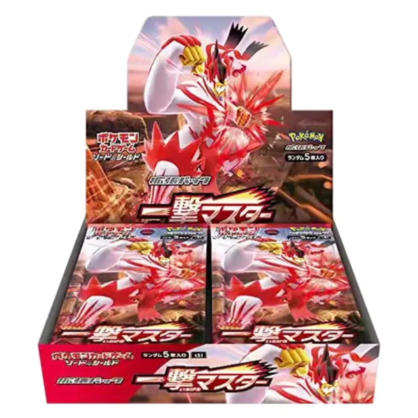 Pokémon Sinale Strike Master -Ichigeki Booster Display s5I