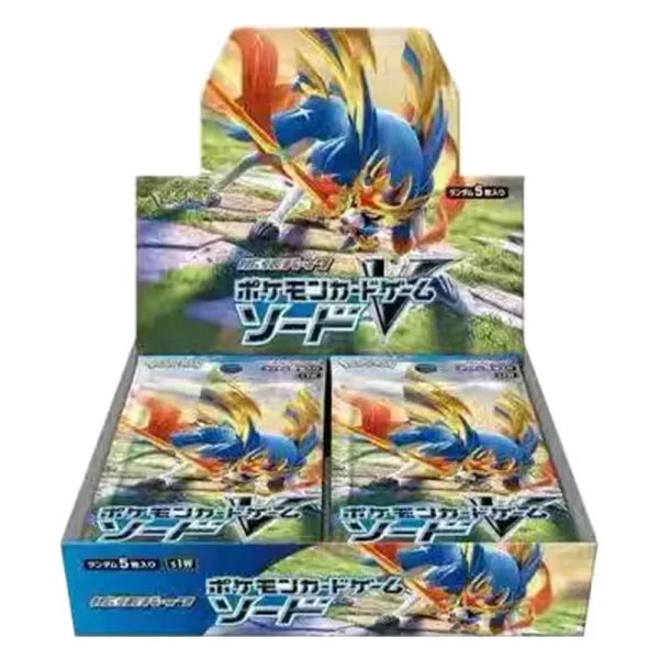 Pokémon Sword Booster Pack Japanese Version s1W
