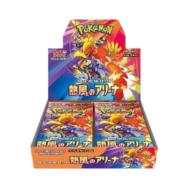 Heat Wave Arena  Pokémon TCG Scarlet & Violet SV9a Japanese Booster
