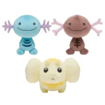 Pokémon Paldean Wooper and Fidough Plush Toys