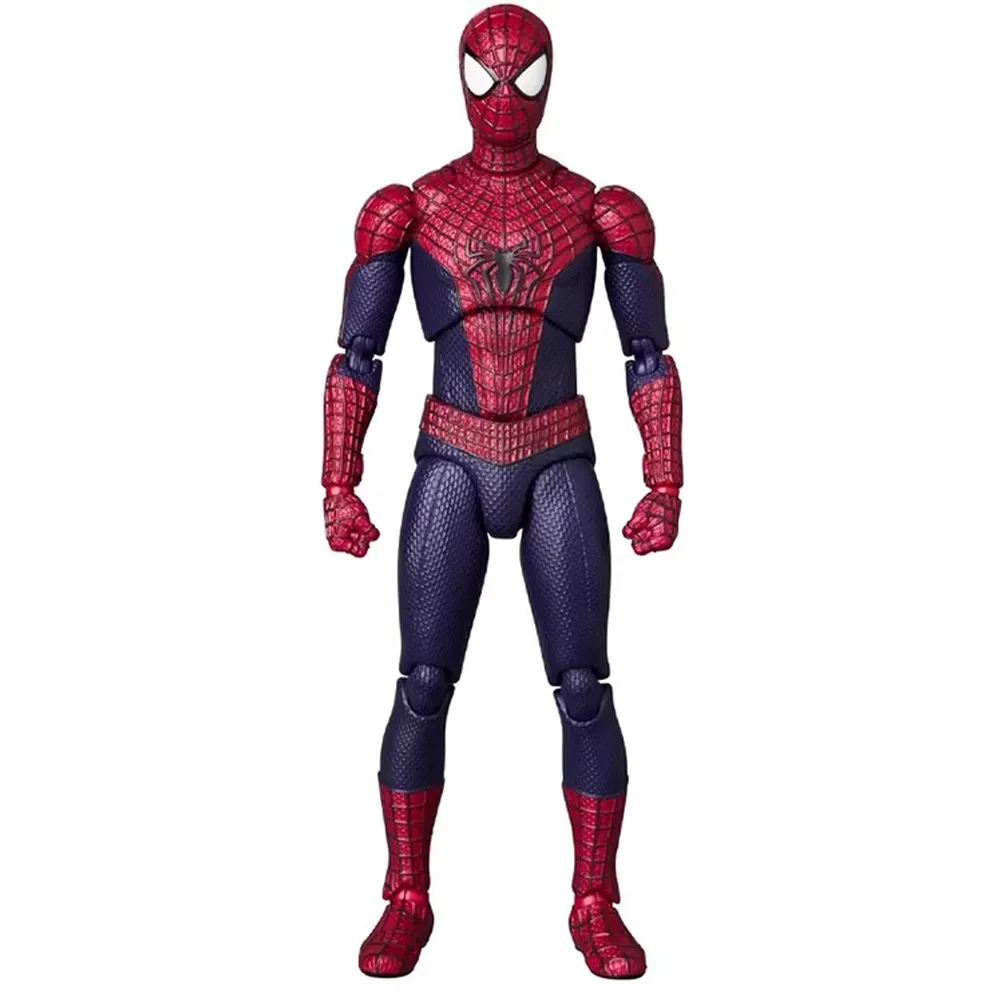现货 MEDICOM TOYS MAFEX超凡蜘蛛侠1比12可动人偶手办 The Amazing Spider-Man Action Figure - Image 1